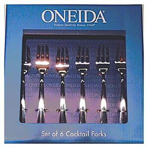 NEW Oneida Set of 6 Cocktail Utensils (Cocktail Forks)